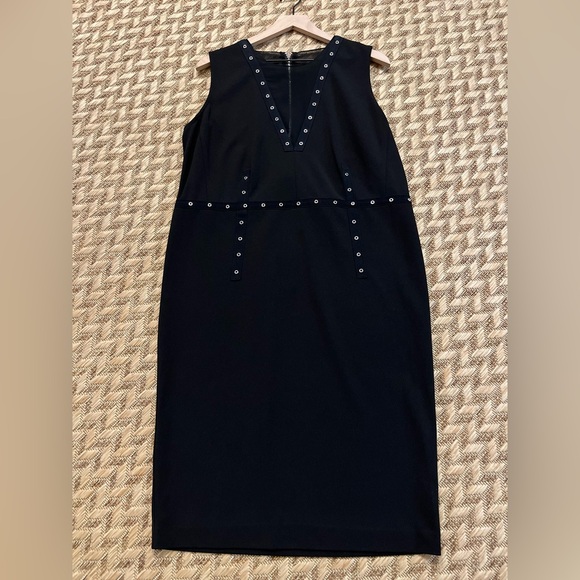 Rachel Roy Dress - Women’s 0X Black EUC - Shift V-neck - Picture 1 of 11